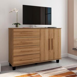 COMODA SAPATEIRA 2 PORTAS 4 GAVETAS (REF.:9277)